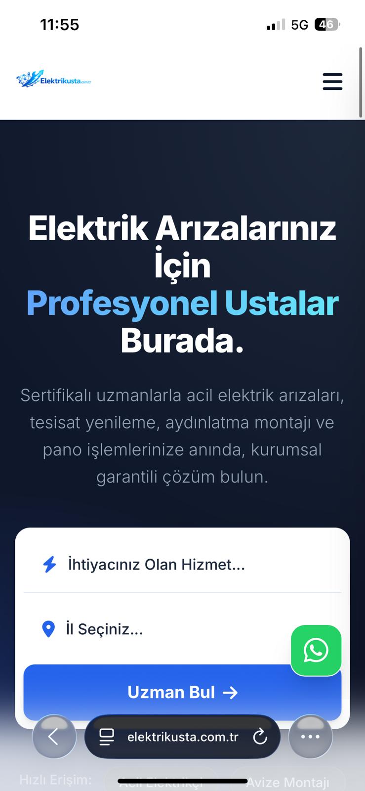 Elektrikçi Usta